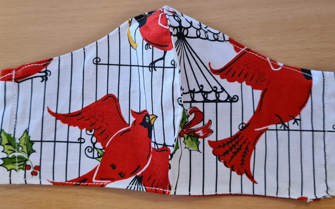 My auto pour coudre des masques anti-COVID